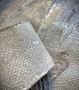 Fish leather-Grey & Silver