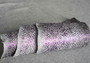 Fish leather-Grey & Magenta