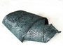 Genuine Icelandic Salmon Fish Leather - Black-Turquoise film