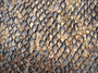 Salmon fish leather - Grey & Copper