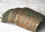 Salmon fish leather - Green & Copper