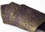 Salmon fish leather - Violet & Copper