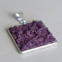 Perch fish leather/Violet