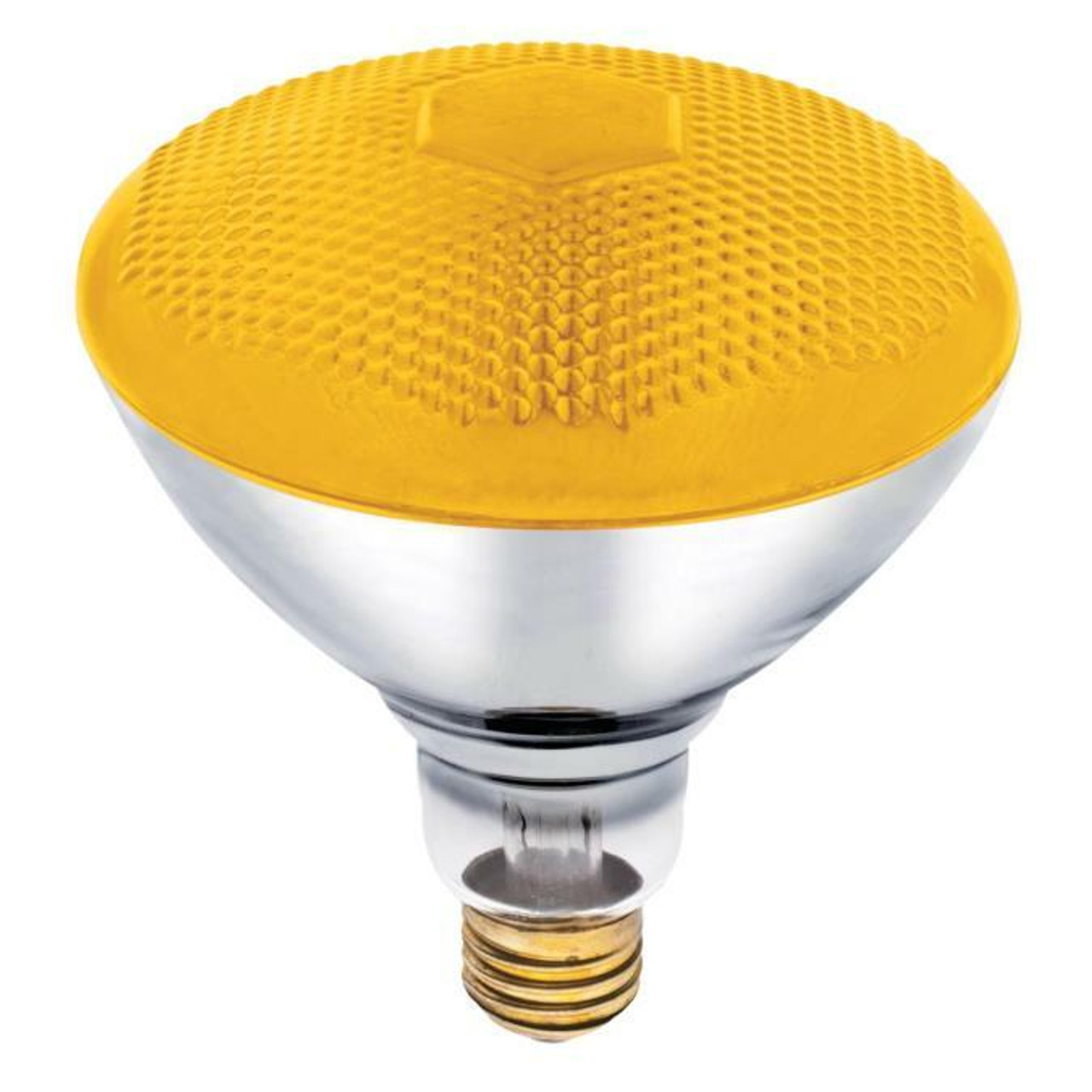 100 Watt 120 Volt Yellow Flood BR38 Incandescent Bug Light Bulb Westinghouse Lighting Westinghouse 0440900
