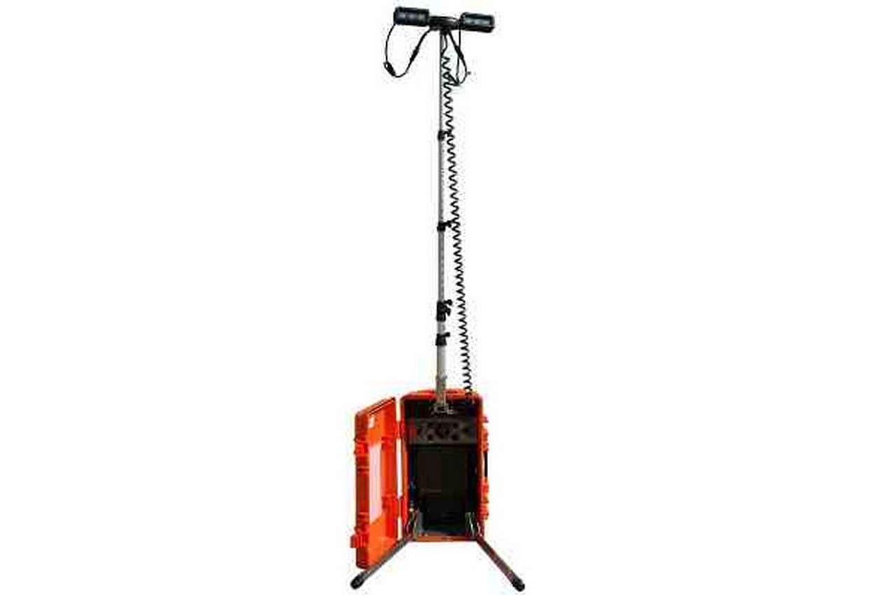 Larson Electronics LED Light Tower - Battery Powered - Portable