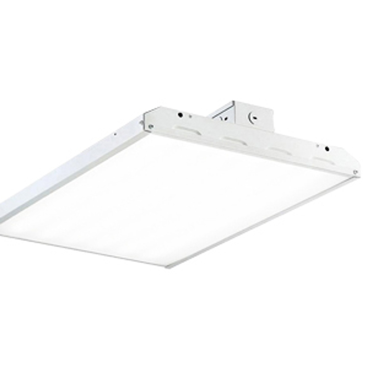 Lighting and Supplies LS-55485 LED Flat 2Ft High Bay 223W/50K/Fr  Lens/V-Hooks And Chain/Dimm/V2