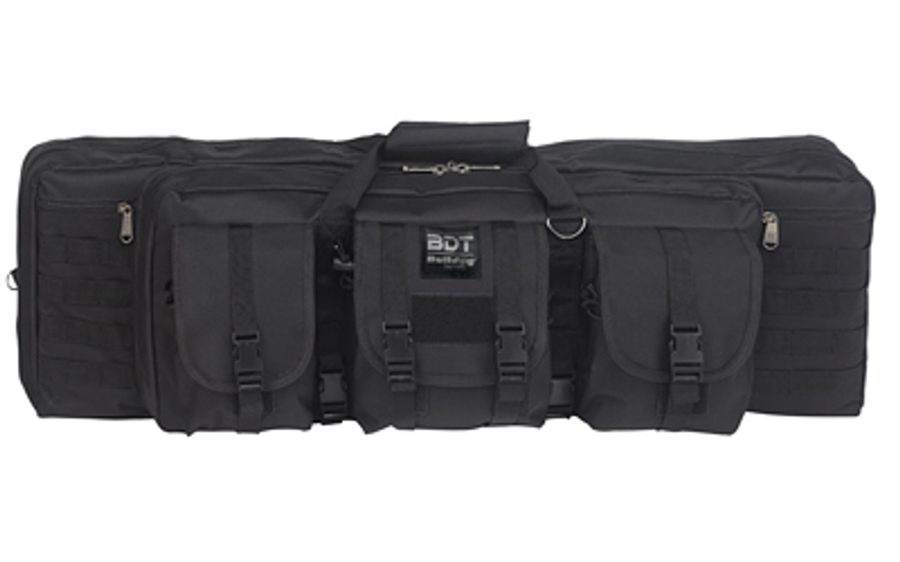 Bulldog Cases Deluxe Double Rifle Rifle Case Black 36