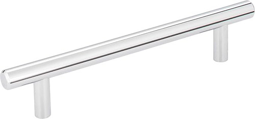 176PC - 6-15/16 Inch Steel Cabinet Bar Pull 128mm Center to Center Polished Chrome - Elements