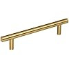 176SBZ - 128mm CC Naples Satin Bronze Steel Cabinet Bar Pull - Elements