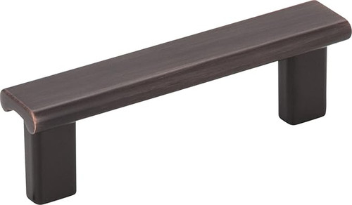 183-3DBAC - 3" Center to Center Zinc Cabinet Pull Brushed Oil Rubbed Bronze - Elements