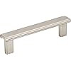 183-96SN - Park 96mm Center-to-Center Square Cabinet Pull Satin Nickel - Elements