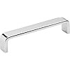 193-128BC - 128mm Square Asher Cabinet Pull Brushed Chrome - Elements