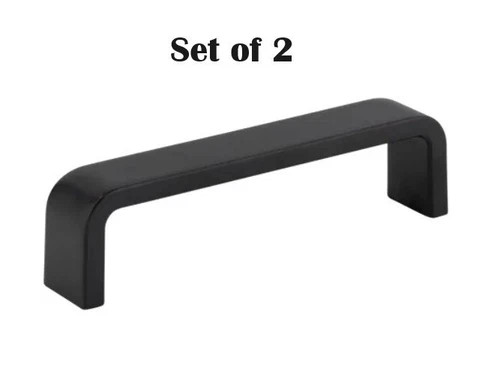 193-4MB - 4 Inch Center to Center Bar Pull Matte Black - Elements