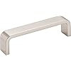 193-4SN - 4 Inch Center to Center Asher Cabinet Pull Satin Nickel - Elements
