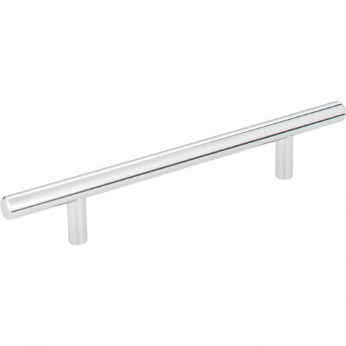 206PC - Naples 128mm Center-to-Center Cabinet Bar Pull 8-1/8 Inch Polished Chrome - Elements