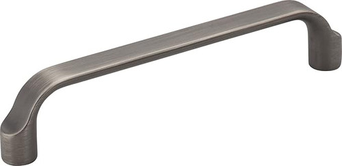 239-128BNBDL - 128mm Center-to-Center Brushed Pewter Cabinet Pull Bar - Elements