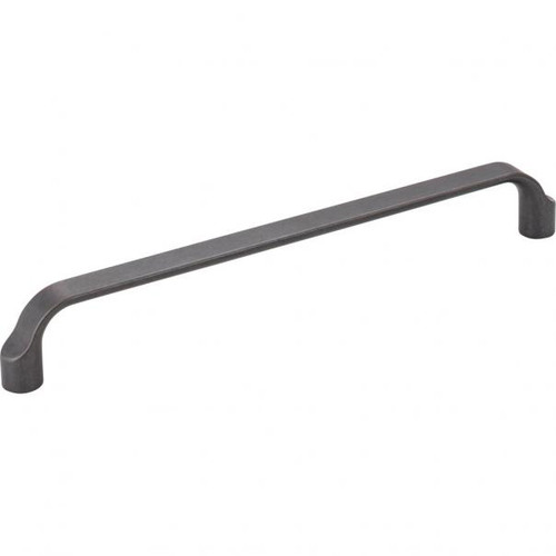 239-192DACM - 192mm (7-9/16") Center to Center Brenton Bar Cabinet Pull Gun Metal Finish - Elements