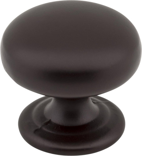 2980ORB - 1-1/4 Inch Diameter Mushroom Cabinet Knob Oil Rubbed Bronze - Elements