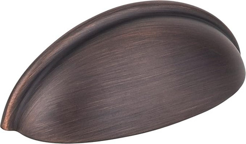 2981DBAC - 3 Inch Center to Center Florence Cup Bin Cabinet Pull Brushed Oil Rubbed Bronze - Elements