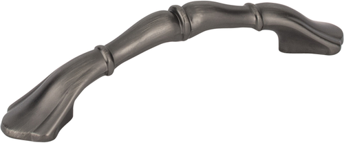 3308BNBDL - 3 Inch Center-to-Center Gatsby Cabinet Pull Brushed Pewter - Elements