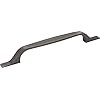 382-160BNBDL - 6-5/16 Inch Center to Center Brushed Pewter Zinc Cabinet Pull - Elements