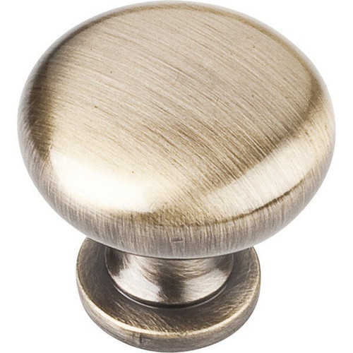 3910-BN - 1-3/16 Inch Diameter Black Nickel Madison Mushroom Cabinet Knob - Elements