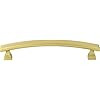 449-128BG - Hadly 128mm Center-to-Center Curved Square Cabinet Pull Brushed Gold - Elements