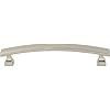 449-128SN - Hadly 128mm Center-to-Center Square Bar Cabinet Pull Satin Nickel - Elements