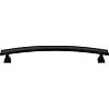 449-160MB - 160mm (6-5/16") Center to Center Matte Black Square Hadly Cabinet Pull - Elements