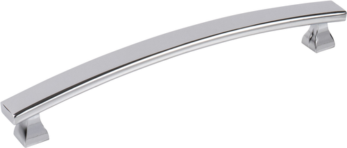 449-160PC - 160mm Center-to-Center Polished Chrome Square Hadly Cabinet Pull - Elements
