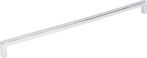 625-320PC - 320mm 12-15/16 Inch Center to Center Polished Chrome Square Bar Cabinet Pull - Elements
