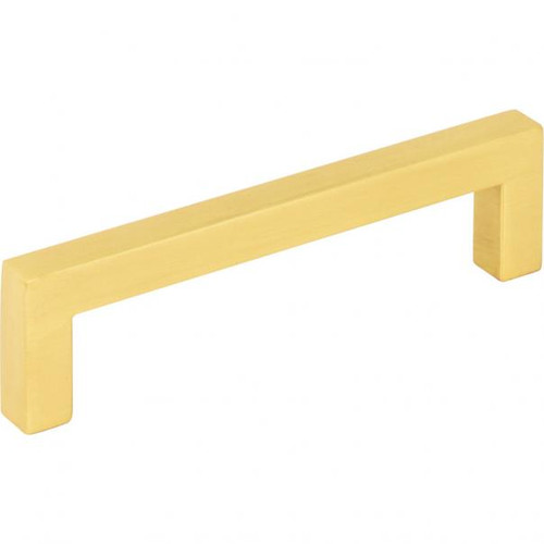 625-96BG - Stanton 96mm Center-to-Center Square Cabinet Bar Pull Brushed Gold - Elements