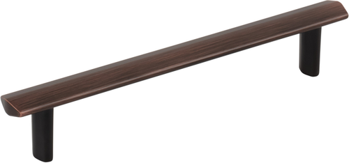 641-128DBAC - 128mm CC William Bar Pull Brushed Oil Rubbed Bronze - Elements