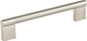 645-160SN - 160mm Center-to-Center Satin Nickel Knox Cabinet Bar Pull - Elements