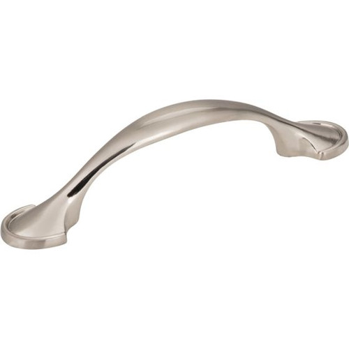 647-3SN - 3in Center to Center Watervale Zinc Cabinet Pull Satin Nickel - Elements