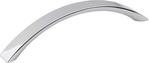 776-128PC - 128mm Center-to-Center Arched Belfast Cabinet Pull Polished Chrome - Elements