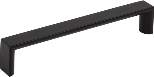 827-160MB - 160mm Center-to-Center Matte Black Walker 1 Cabinet Pull - Elements