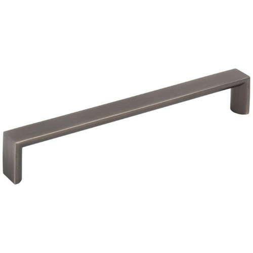 827-192BNBDL - 192mm Walker 1 Wide Bar Cabinet Pull Brushed Pewter - Elements