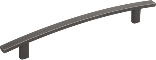 859-160BNBDL - Thatcher 160mm CC Curved Bar Cabinet Pull Brushed Pewter - Elements