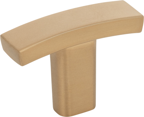 859T-SBZ - Thatcher Square T Cabinet Knob 1.5in Diameter Satin Bronze - Elements