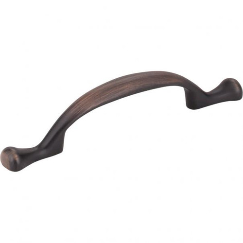 897-3DBAC - 3 Inch Center to Center Cabinet Pull Brushed Oil Rubbed Bronze - Elements