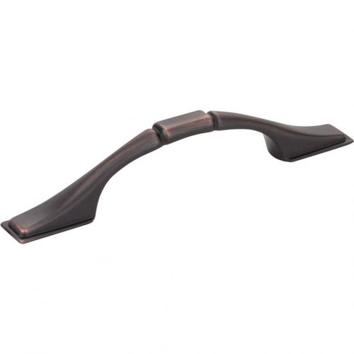 937-3DBAC - 3 inch Center to Center Hammond Bar Pull Brushed Oil Rubbed Bronze - Elements