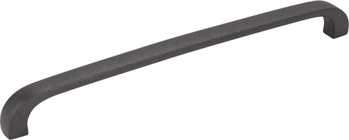 984-192DACM - 192mm Center-to-Center Gun Metal Square Slade Cabinet Pull - Elements