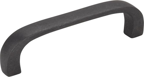 984-3DACM - Slade Flat Bar Cabinet Pull 3 inch Center-to-Center Gun Metal - Elements