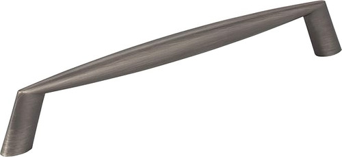 988-160BNBDL - Zachary 160 mm CC Cabinet Pull Brushed Pewter - Elements