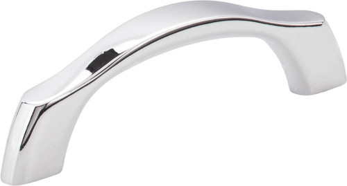 993-3PC - Aiden 3 inch Center-to-Center Cabinet Pull Polished Chrome - Elements