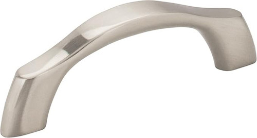 993-3SN - 3 Inch Center to Center Aiden Cabinet Pull Satin Nickel - Elements