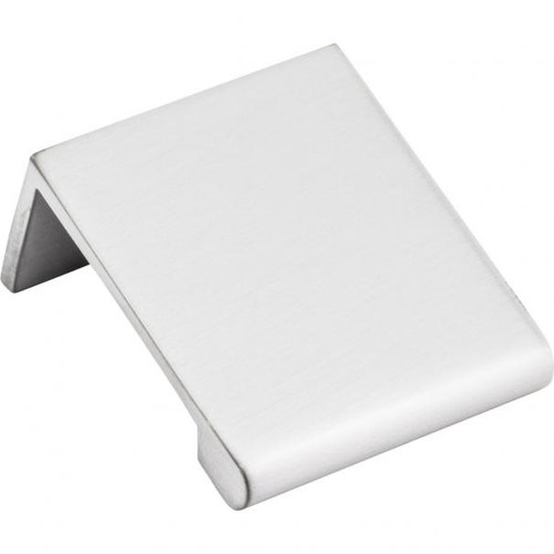 A500-125BC - 1-1/4 Inch Edgefield Tab Pull 16mm CTC Brushed Chrome - Elements