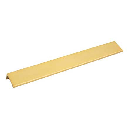 A500-12ABG - 90mm 12" Edgefield Finger Tab Cabinet Pull Aluminum Brushed Gold - Elements