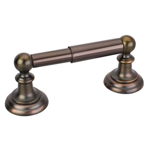 BHE5-01DBAC-R - Fairview Spring-Loaded Toilet Paper Holder 6-1/2" CTC 9" Overall Brushed Oil Rubbed Bronze - Elements